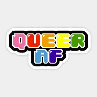 Queer AF Sticker